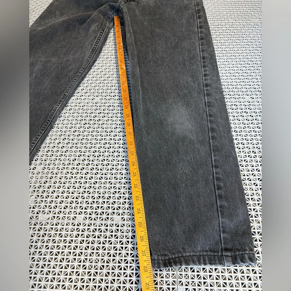 Vintage 90’s Levi’s 560 Loose Fit Straight-Leg Black Wash Jeans - Picture 8 of 10